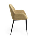 Kylie Dining Chair | Mustard Yellow