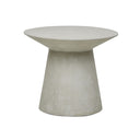 Livorno Round Patio Side Table | Grey