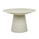 Livorno Round Patio Dining Table | Grey