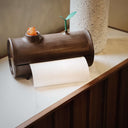 Log and Roll Paper Towel Holder