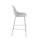 Lonsdale Bar Height Patio Barstool | White
