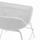 Lonsdale Bar Height Patio Barstool | White