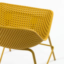 Lonsdale Bench Height Patio Barstool | Mustard