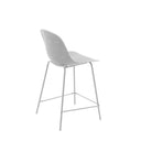 Lonsdale Bench Height Patio Barstool | White
