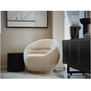 Luno Swivel Armchair | Oatmeal