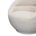 Luno Swivel Armchair | Oatmeal
