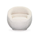 Luno Swivel Armchair | Oatmeal