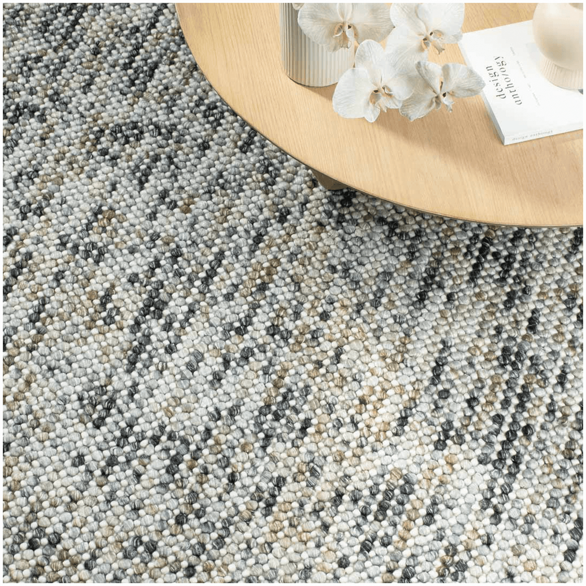 Magic Wool Rug | Mineral - CLU Living Pty Ltd