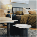 Boomerang Coffee Table | Mahogany