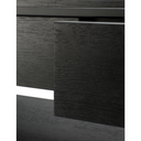 Monolit Console Table | Black Oak