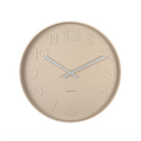 Mr Brown Numbers Wall Clock