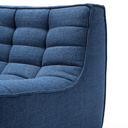 N701 Round Corner Sofa | Blue