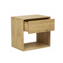 Nordic Bedside Table Tall | Oak