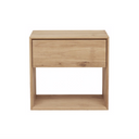 Nordic Bedside Table Tall | Oak