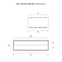 Nordic Coffee Table LRG | Oak