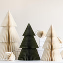 Nordic Paper Standing Christmas Tree | Off White