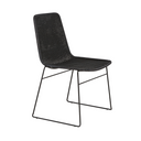 Olivia Dining Chair | Black Rattan