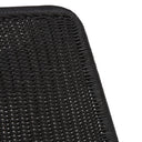 Olivia Dining Chair | Black Rattan