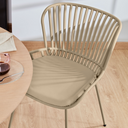Omo Patio Chair | Mocha