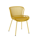 Omo Patio Chair | Mustard