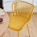 Omo Patio Chair | Mustard