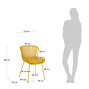 Omo Patio Chair | Mustard