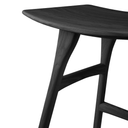 Osso Dining Stool | Black Oak