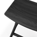 Osso Dining Stool | Black Oak