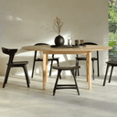 Osso Dining Stool | Black Oak