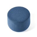 Pippa Upholstered Ottoman SM | Denim Blue