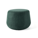 Pippa Upholstered Ottoman | Forest Green