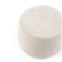 Pippa Upholstered Ottoman SM | Oatmeal Beige