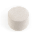 Pippa Upholstered Ottoman SM | Oatmeal Beige