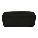 Quill Ottoman | Charcoal Boucle