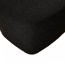 Quill Ottoman | Charcoal Boucle