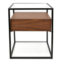 Black Frame/Walnut