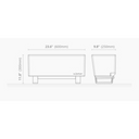Glowpear Mini Bench Planter