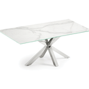 Kalos top/Brushed steel legs