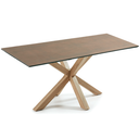 Iron Corten top/Natural legs