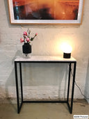 Sera Marble Console Table | White Marble