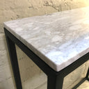 Sera Marble Console Table | White Marble
