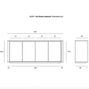 Shadow Buffet Cabinet | 4 Door