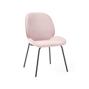 Shelby Dining Chair | Blush Pink