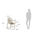 Shio Stackable Patio Chair | Mocha