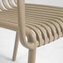 Shio Stackable Patio Chair | Mocha