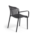 Shio Stackable Patio Chair | Black