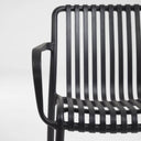 Shio Stackable Patio Chair | Black