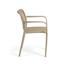 Shio Stackable Patio Chair | Mocha