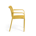 Shio Stackable Patio Chair | Mustard