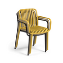 Shio Stackable Patio Chair | Black